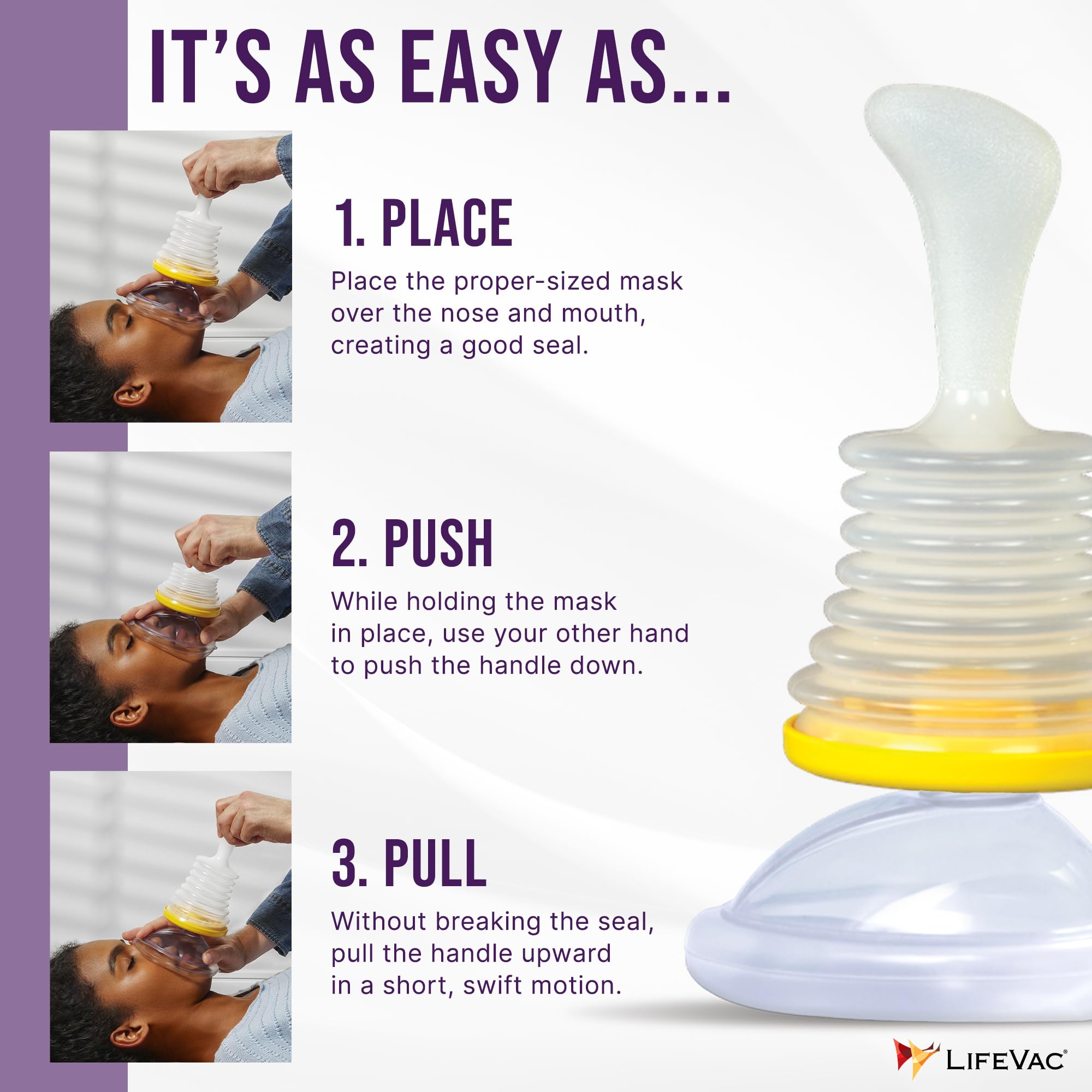 Amazon.com: LifeVac Home & Yellow Travel Combo Kit - Portable